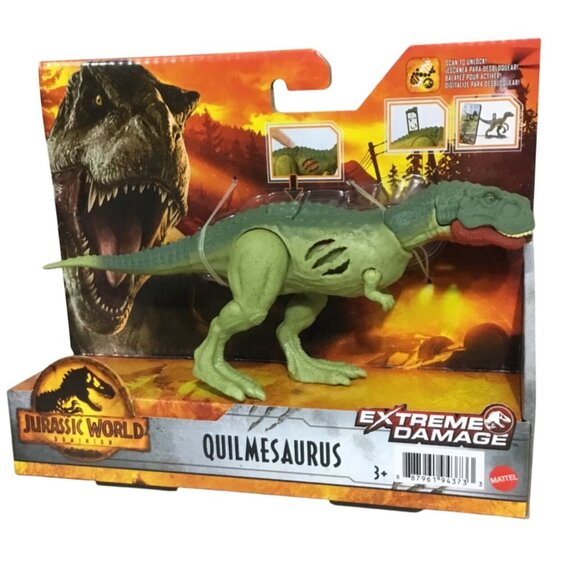 Jurassic World Extreme Damage Quilmesaurus Dinosaur Action Figure - Picture 1 of 3